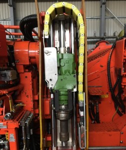 ACT Miner Scorpion Cable and Hose Handling and Protection RIB Bolter Installation